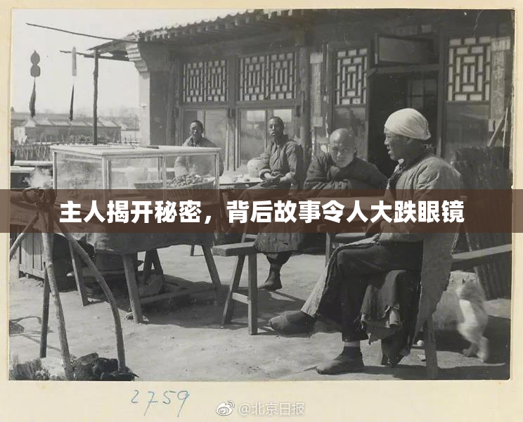 主人揭开秘密，背后故事令人大跌眼镜