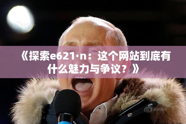 《探索e621·n：这个网站到底有什么魅力与争议？》