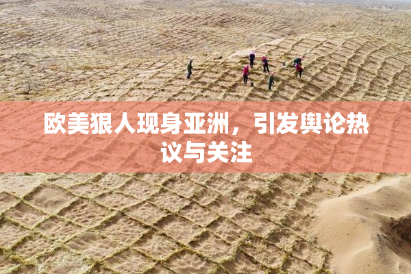 欧美狠人现身亚洲，引发舆论热议与关注