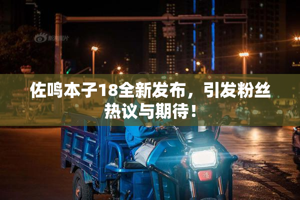 佐鸣本子18全新发布，引发粉丝热议与期待！