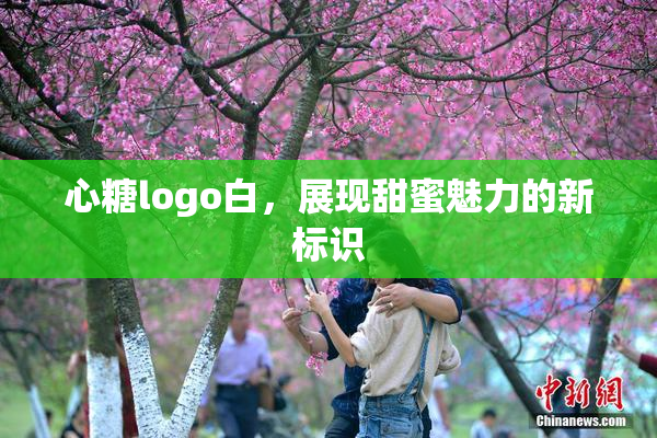 心糖logo白，展现甜蜜魅力的新标识
