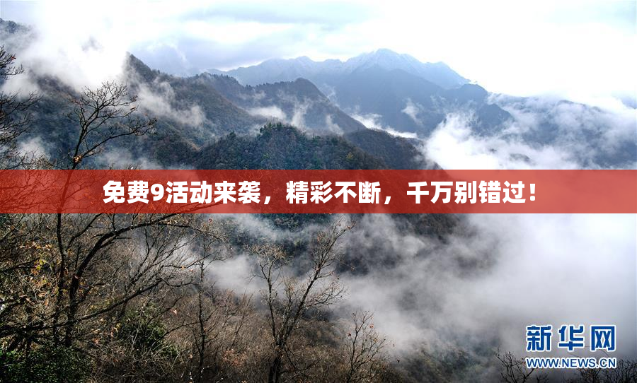 免费9活动来袭，精彩不断，千万别错过！