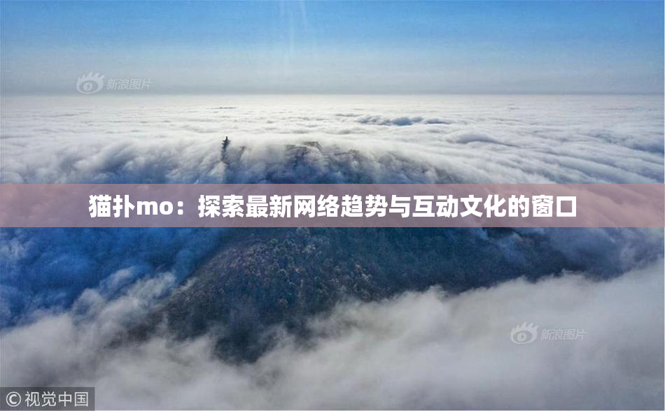 猫扑mo：探索最新网络趋势与互动文化的窗口