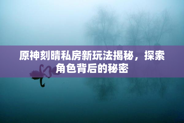 原神刻晴私房新玩法揭秘，探索角色背后的秘密