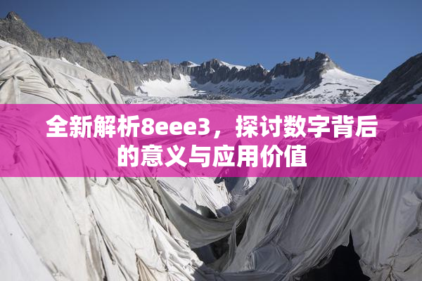 全新解析8eee3，探讨数字背后的意义与应用价值