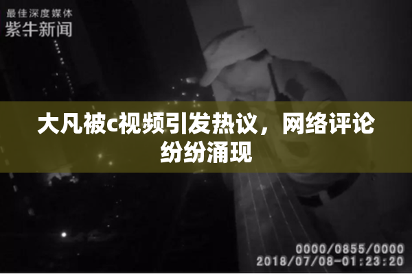 大凡被c视频引发热议，网络评论纷纷涌现