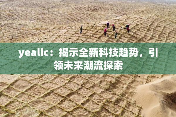 yealic：揭示全新科技趋势，引领未来潮流探索