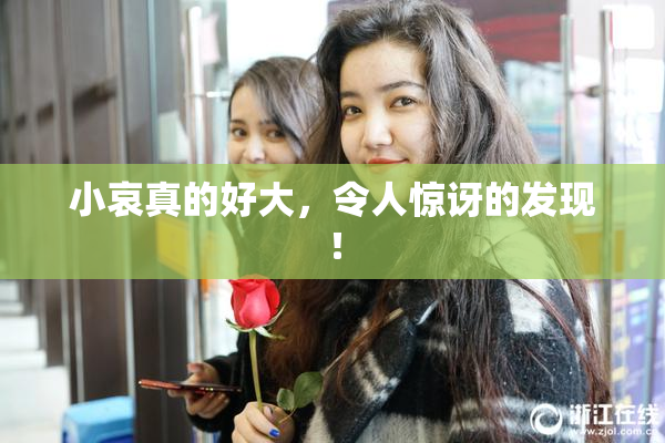 小哀真的好大，令人惊讶的发现！