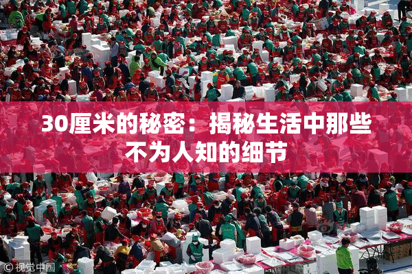 30厘米的秘密：揭秘生活中那些不为人知的细节