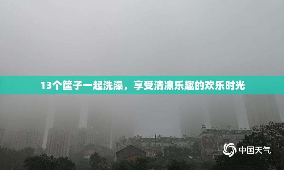 13个筐子一起洗澡，享受清凉乐趣的欢乐时光