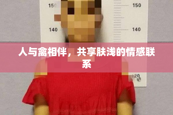 人与禽相伴，共享肤浅的情感联系