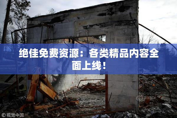绝佳免费资源：各类精品内容全面上线！