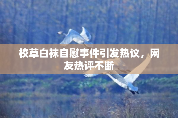 校草白袜自慰事件引发热议，网友热评不断