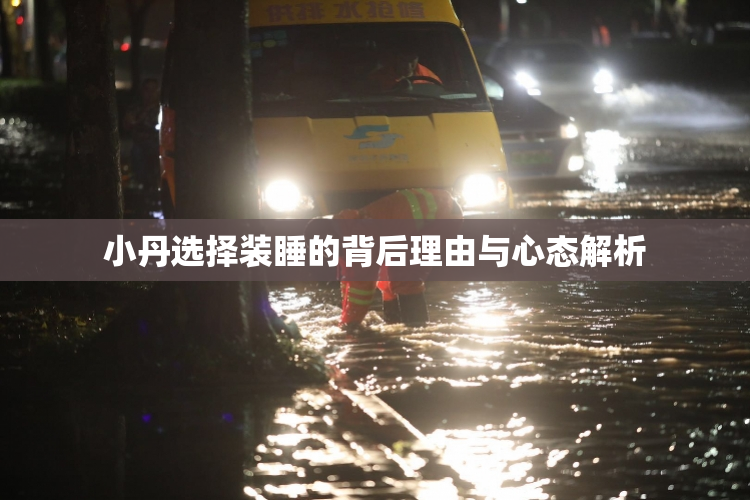 小丹选择装睡的背后理由与心态解析