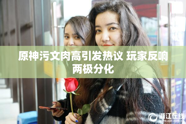 原神污文肉高引发热议 玩家反响两极分化