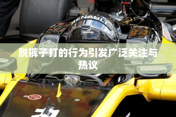 脱裤子打的行为引发广泛关注与热议