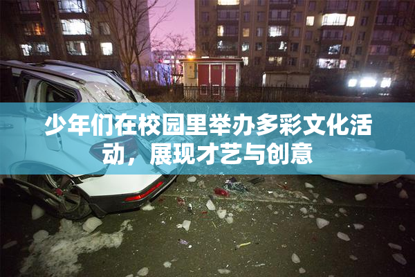 少年们在校园里举办多彩文化活动，展现才艺与创意