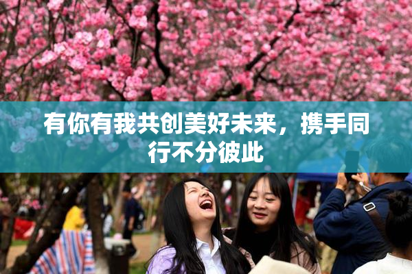 有你有我共创美好未来，携手同行不分彼此