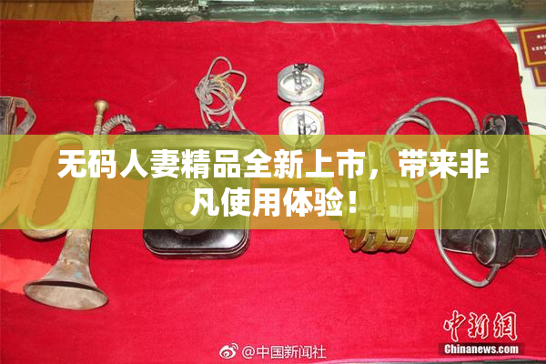 无码人妻精品全新上市，带来非凡使用体验！