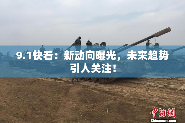 9.1快看：新动向曝光，未来趋势引人关注！