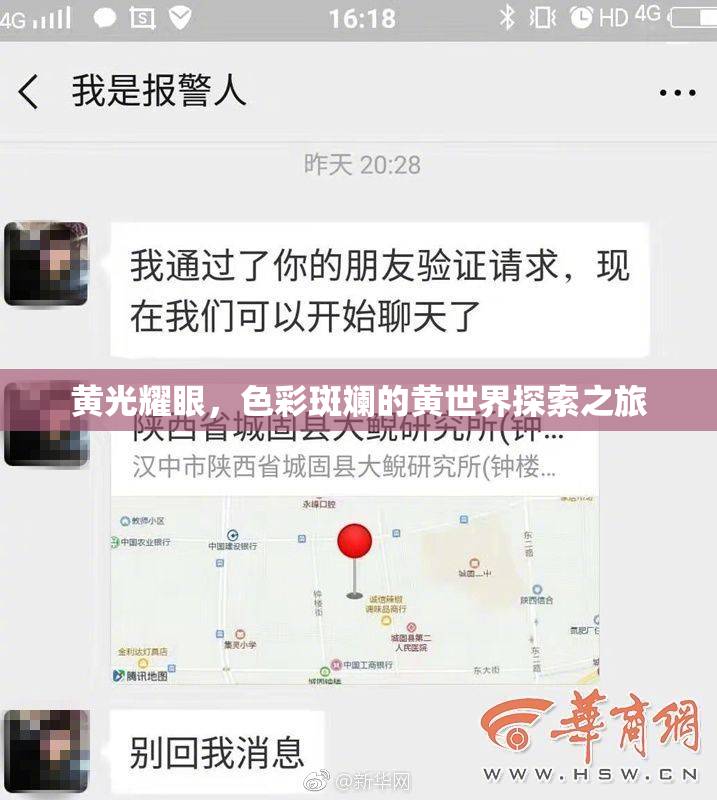 黄光耀眼，色彩斑斓的黄世界探索之旅