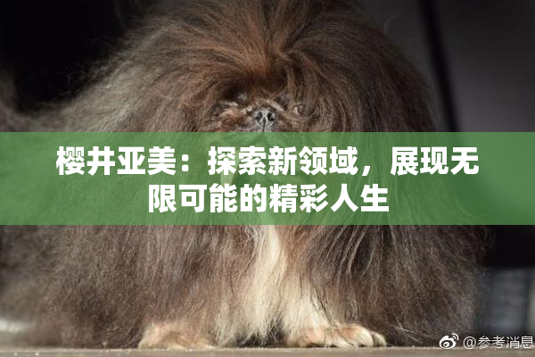 樱井亚美：探索新领域，展现无限可能的精彩人生