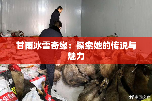 甘雨冰雪奇缘：探索她的传说与魅力