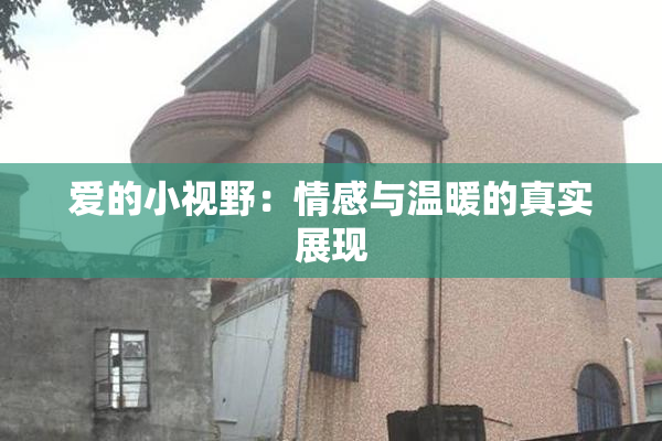 爱的小视野：情感与温暖的真实展现