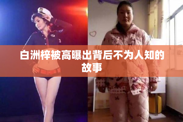 白洲梓被高曝出背后不为人知的故事