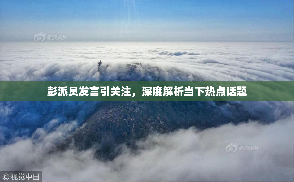 彭派员发言引关注，深度解析当下热点话题