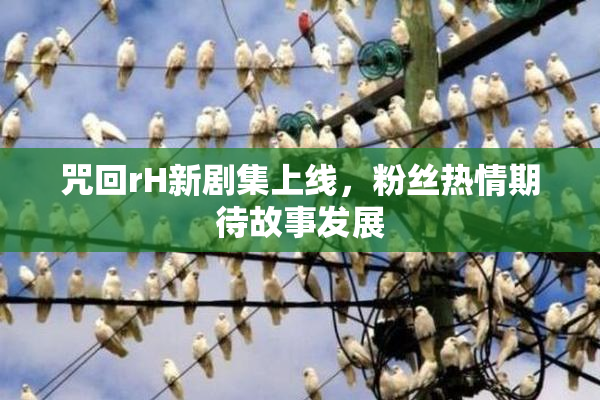 咒回rH新剧集上线，粉丝热情期待故事发展