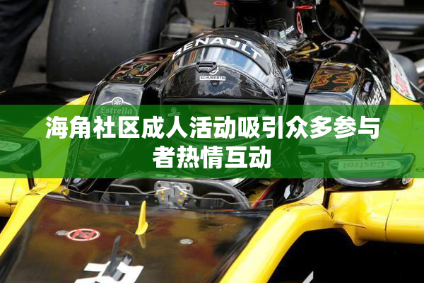 海角社区成人活动吸引众多参与者热情互动