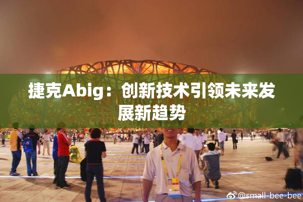 捷克Abig：创新技术引领未来发展新趋势
