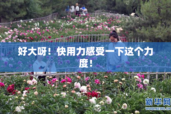 好大呀！快用力感受一下这个力度！