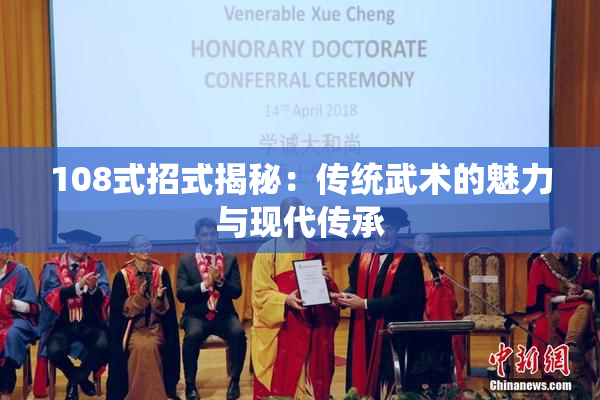 108式招式揭秘：传统武术的魅力与现代传承