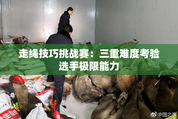 走绳技巧挑战赛：三重难度考验选手极限能力