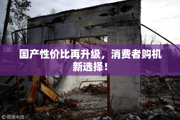国产性价比再升级，消费者购机新选择！