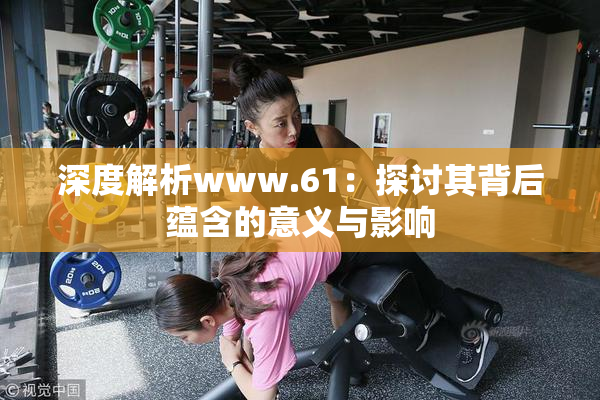 深度解析www.61：探讨其背后蕴含的意义与影响