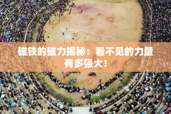 磁铁的磁力揭秘：看不见的力量有多强大！