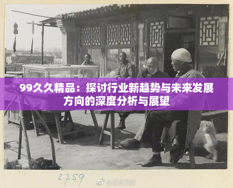 99久久精品：探讨行业新趋势与未来发展方向的深度分析与展望