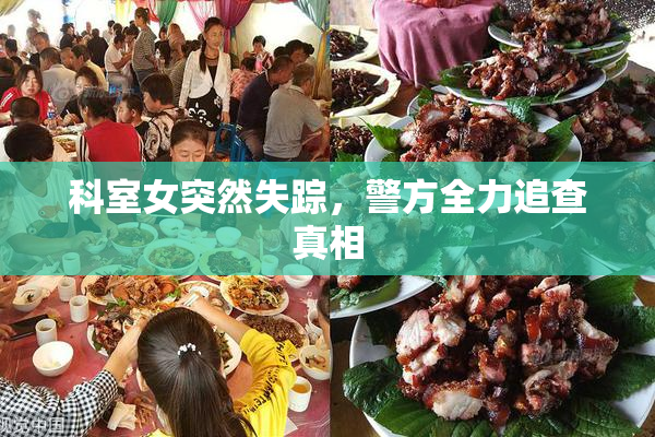 科室女突然失踪，警方全力追查真相