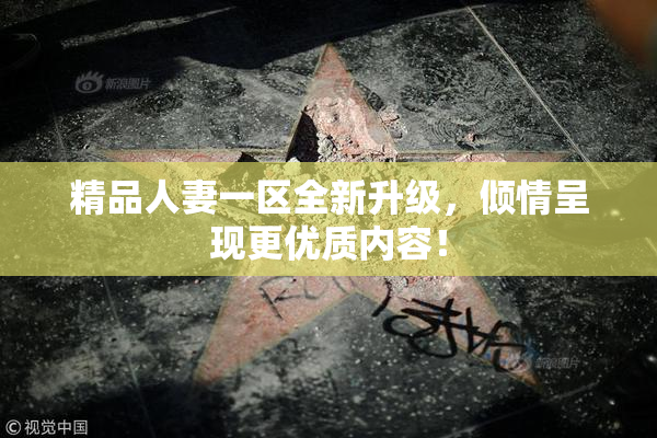精品人妻一区全新升级，倾情呈现更优质内容！