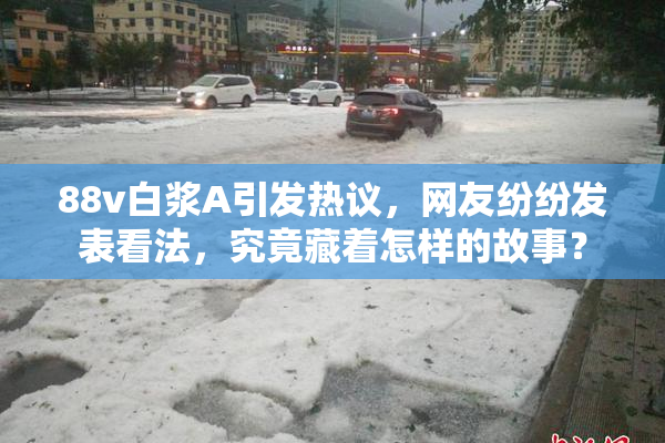 88v白浆A引发热议，网友纷纷发表看法，究竟藏着怎样的故事？
