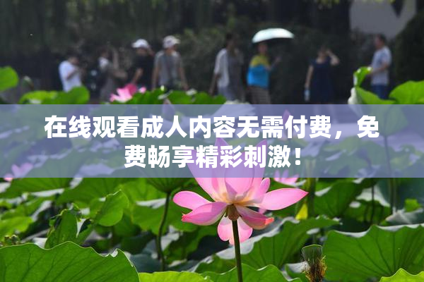 在线观看成人内容无需付费，免费畅享精彩刺激！