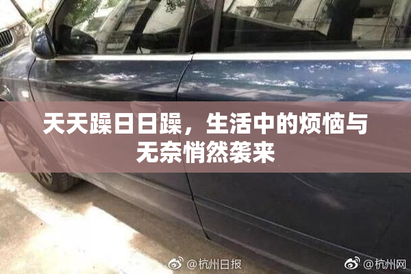 天天躁日日躁，生活中的烦恼与无奈悄然袭来