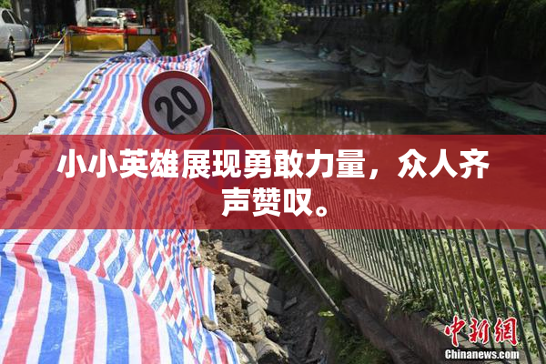 小小英雄展现勇敢力量，众人齐声赞叹。