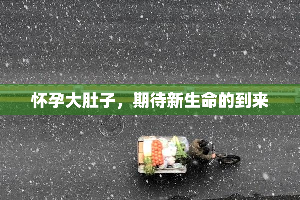 怀孕大肚子，期待新生命的到来