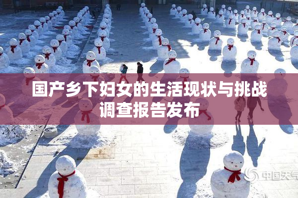 国产乡下妇女的生活现状与挑战调查报告发布