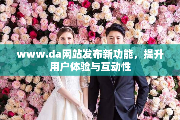 www.da网站发布新功能，提升用户体验与互动性