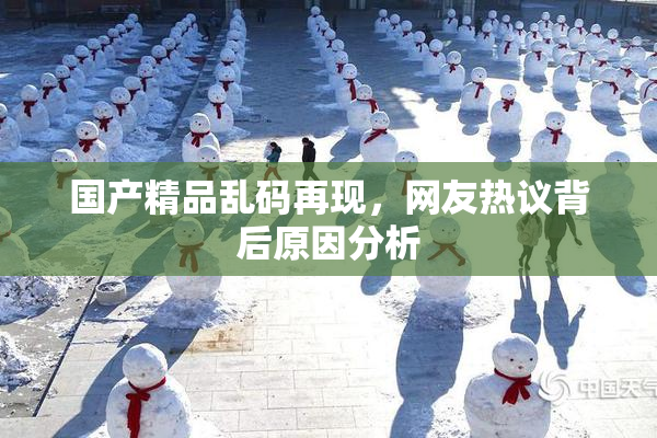 国产精品乱码再现，网友热议背后原因分析